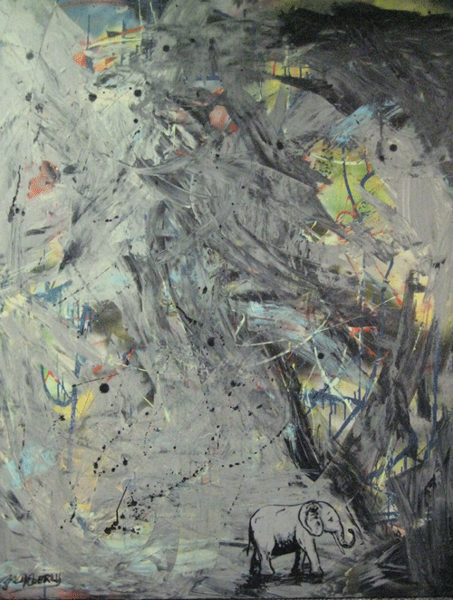 painting "ignoranceisbliss"