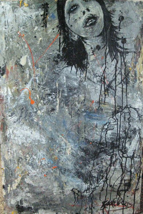 painting "wash away the past"